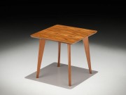 Conjunto Mesa Ninho de Canto Lateral Jussara Quadrada 03 Peças COM FRETE GRATIS